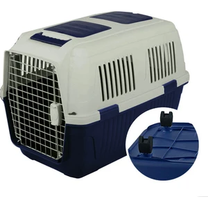 CD6 Köpek Taşıma Çantası Tekerlekli Lacivert 82x57x60cm