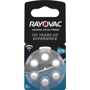 Hearing Aid Batteries 675 Numara Blister İşitme Cihaz Pili 6'lı