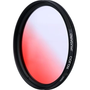 Canon 18-55mm Lens için 58mm Kademeli Degrade Red Kırmızı Efekt Filtre