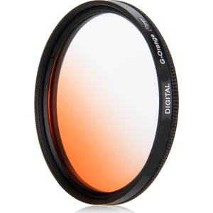 Canon 18-55mm Lens için 58mm Kademeli Degrade Orange Turuncu Günbatımı Efekt Filtre