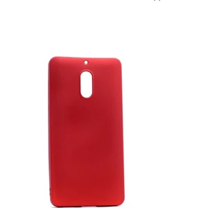 Jopus Nokia 6 Mat Premium Silikon Kılıf + Cam Ekran Koruyucu