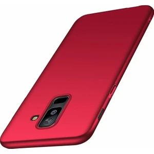 Jopus Samsung Galaxy J8 Mat Premium Silikon Kılıf + Cam Ekran Koruyucu