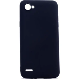 Jopus Lg Q6 Mat Peremium Silikon Kılıf + Cam Ekran Koruyucu
