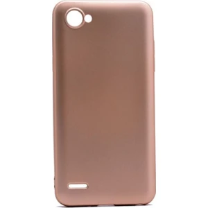 Jopus Lg Q6 Mat Peremium Silikon Kılıf + Cam Ekran Koruyucu