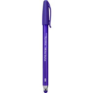 Paper Mate Inkjoy Stylus Tükenmez + Dokunmatik Ekran Kalemi Mor