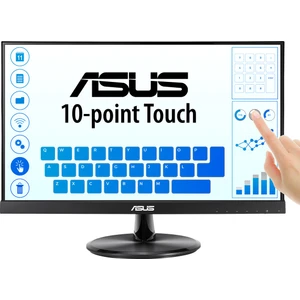ASUS VT229H 21.5 5MS 1920x1080 (10 PARMAK DOKUNMATIK,CERCEVESIZ,EYECARE, FLICKER-FREE,DUSUK MAVI ISIK Monitör