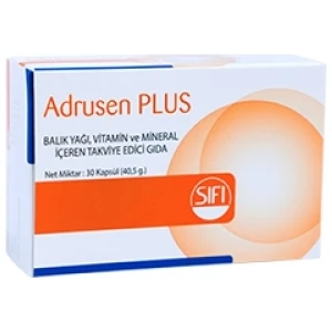 Adrusen Plus 30 Kapsül 40,5 Gr Destekleyici Besin Takviyesi