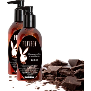 Chocolate Massage Oil 2 Adet Çikolata Aromalı Vücut Masaj Yağı