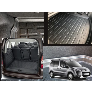 Cardanadamshop Peugeot Partner Tepee 2008-2018 Bagaj Havuzu Tam Uyumlu Kokusuz ve Boşluksuz