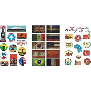 Valiz Sticker Seti