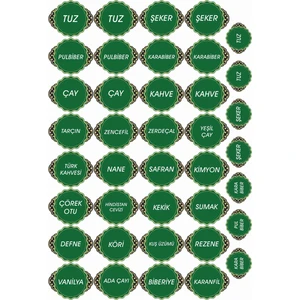 Stickermarket Baharatlık Sticker Seti