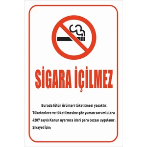 Sigara İçilmez