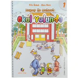 Zeynep İle Mehmet Okul Yolunda Eğitim Seti 5+ Yaş