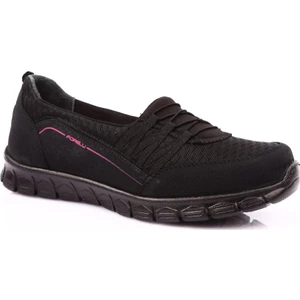 61014 Kadın Stretch Feather Light Spor Ayakkabı Siyah