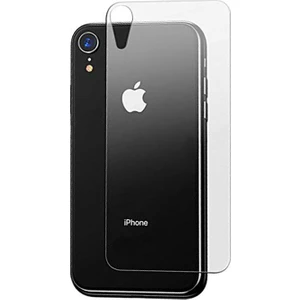 iPhone XR Arka Kaplama Tempered Glass Cam Koruma - Şeffaf