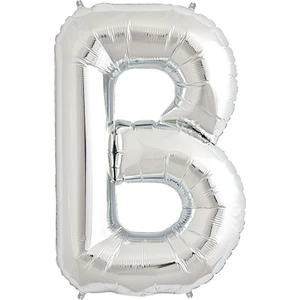 Parti Harf Balon B Gümüş 100 cm