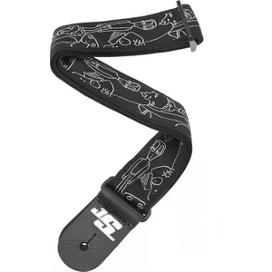 Planet Waves Joe Satriani Silver Sketches 50Js05 Gitar Askısı