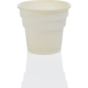 Krem Plastik Bardak 25' li