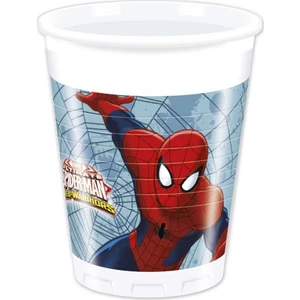 Spiderman Plastik Bardak 8' li