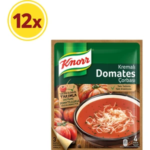 Klasik Çorba Serisi Kremalı Domates Çorbası 12'li Paket