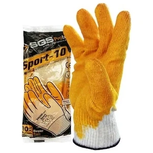 Sport Latex Kaplı Pamuk Eldiven Sgs7211