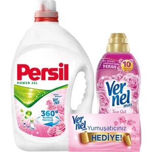 Jel Gülün Büyüsü 33 Yıkama + Vernel Max Taze Gül 720 ml