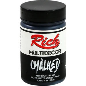 Chalked Akrilik Boya 100 Cc 4580 Siyah