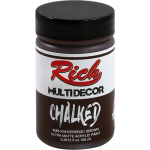 Chalked Akrilik Boya 100 Cc 4586 Kahverengi