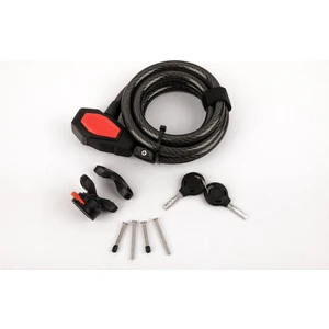 6002 185cmx12mm Anahtarlı Bisiklet Kilidi