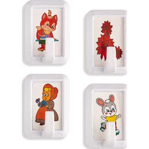 Kare 4'lü Askı 6'lı Paket