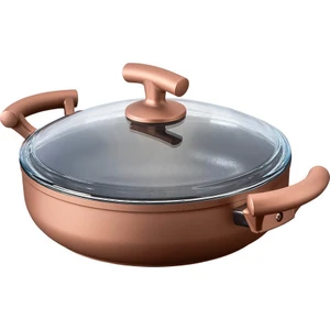 Titanyum Basık Karnıyarık-Pilav Tenceresi  28 cm