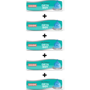 Orta Boy Çöp Torbası 5'li Paket