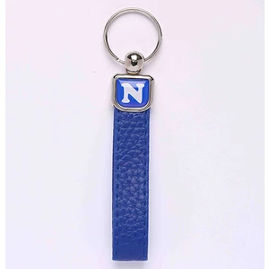 new life promosyon nl  Yeni146 Deri Saplı Harf Anahtarlık Mavi