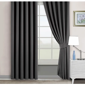 Belle Cose Blackout Karartma Country Gri Fon Perde 140 x 250 cm Tek Kanat
