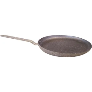 Oms Granit Krep Tavası 26 cm Gri