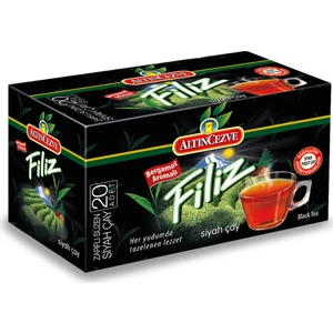 Filiz Bergomatlı Bardak Poşet Siyah Çay Sallama (Earl Grey) 20' li
