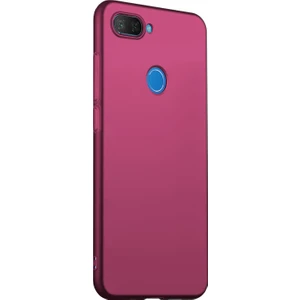 Matte Silicone Xiaomi Mi 8 Lite Kılıf Mor