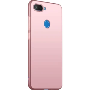 Matte Silicone Xiaomi Mi 8 Lite Kılıf Rose Gold