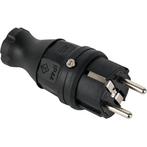Mete Enerji 1X16A Kauçuk Düz Fiş (Erkek Fiş)