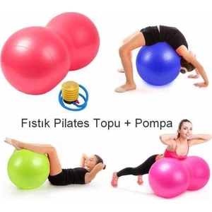 Fıstık Pilates Topu Egzeriz Fitnes Spor Aleti Pilates Top