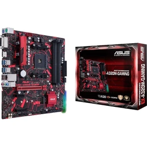 Ex-A320M-Gamıng Amd A320 Am4 DDR4 3200 Hdmı Dvı M2 Usb3.1 Aura Rgb Matx(Ex-A320M-Gamıng) Anakart