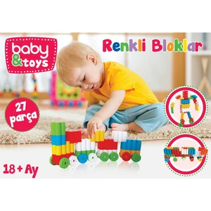 Baby Toys Renkli Bloklar 27 Parça