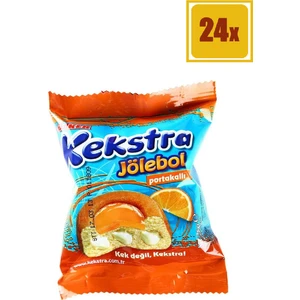 Kekstra Jölebol Kek Portakallı 30 gr 24'Lü Set