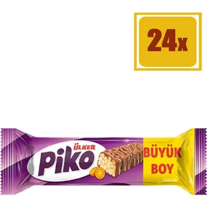 Piko Kaplamalı Bar Portakallı 18 gr 24'Lü Set