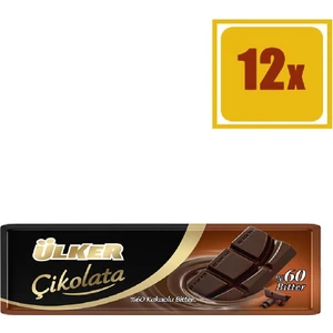 Baton Çikolata Bitter 32 gr 12'Li Set