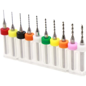 Dremel Matkap Ucu 10 Parça 0.10 Mm 1.10 Mm Karbür Delme Mikro