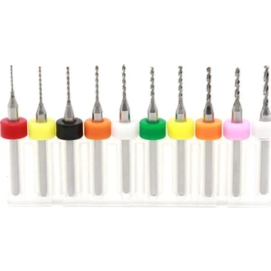 Dremel Matkap Ucu 10 Parça 0.25 Mm 1.15 Mm Karbür Delme Mikro