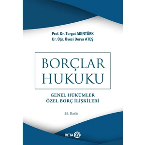 Borçlar Hukuku - Derya Ateş - Turgut Akıntürk