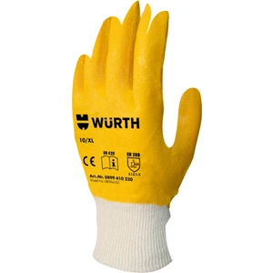 Sarı Nitril Eldiven 10/Xl