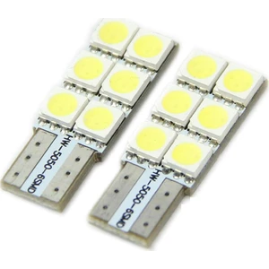 T10 Yassı Yönsüz Dipsiz Led Park Ampulü T10 W5W